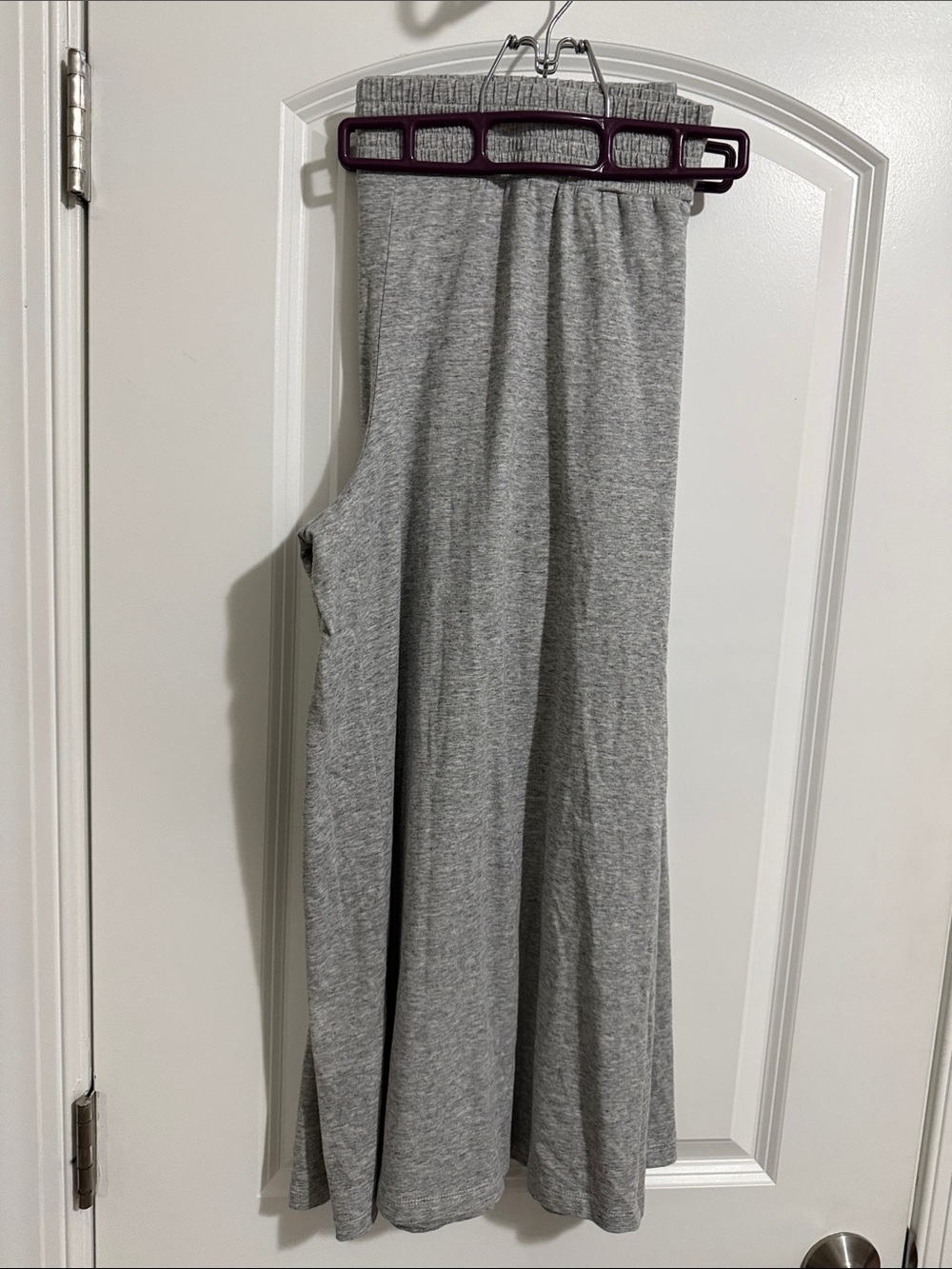Wide Leg cotton Knit Colettes Gray